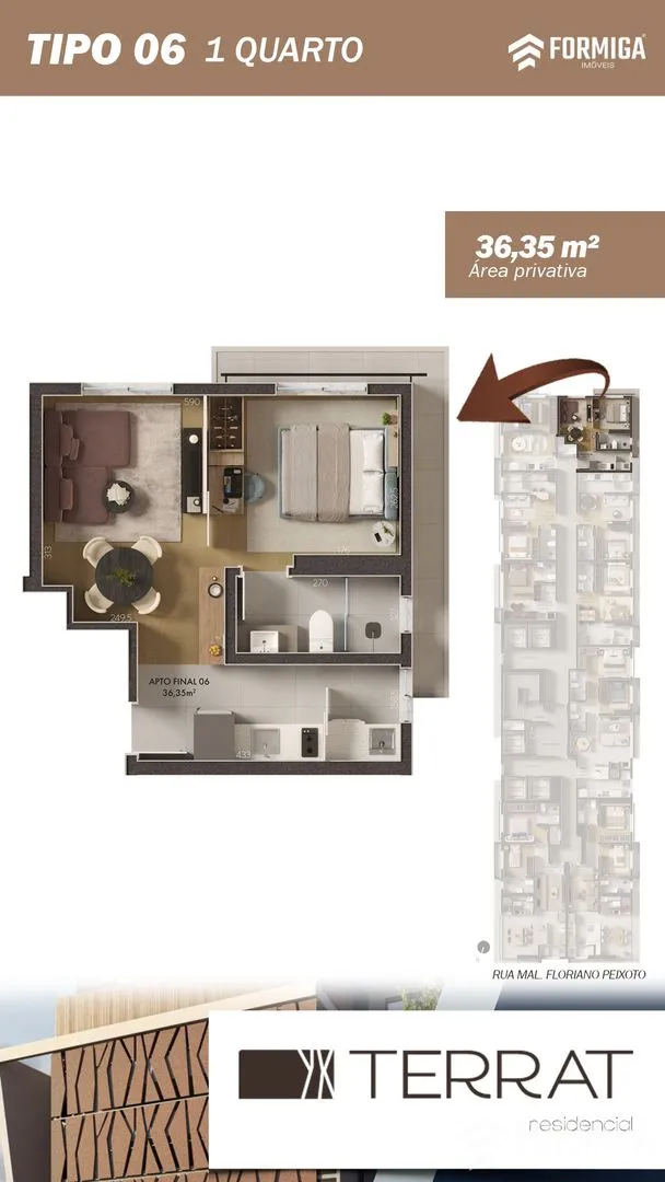 Foto 4 de apartamento em Chapecó