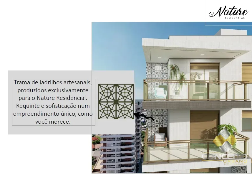 Trama de ladrilhos artesanais