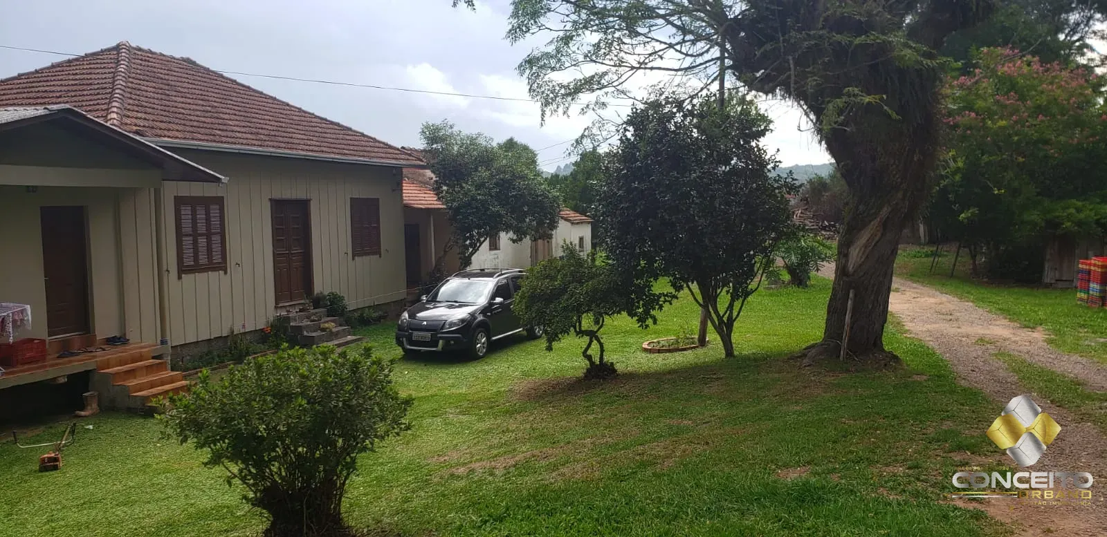 Área de terras para atividade comercial