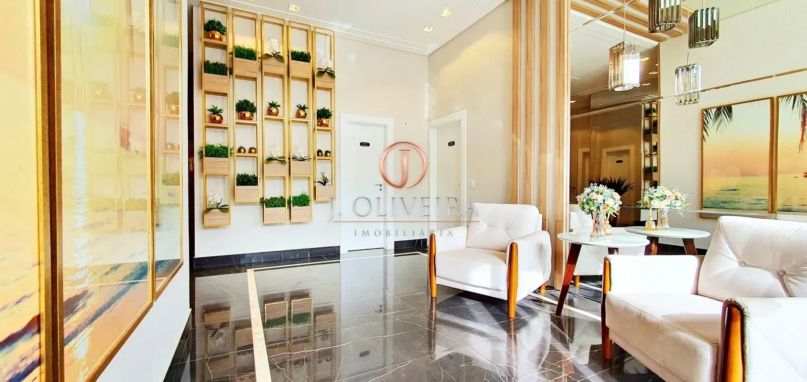 Hall de Entrada - Cobertura 203B - Mariscal - Bombinhas - Santa Catarina - Locação - Praia - Mar - Férias