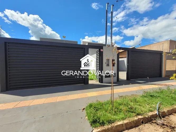 casa à venda no Recanto dos Pássaros em Campo Grande MS - foto 1 - 3 quartos