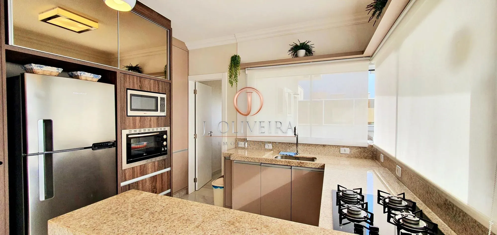 Cozinha Completa - Cobertura 203B - Mariscal - Bombinhas - Santa Catarina - Locação - Praia - Mar - Férias