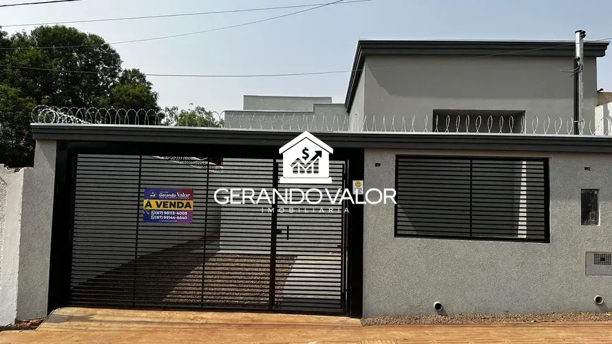 casa à venda no Pioneiros em Campo Grande MS - foto 1 - 3 quartos
