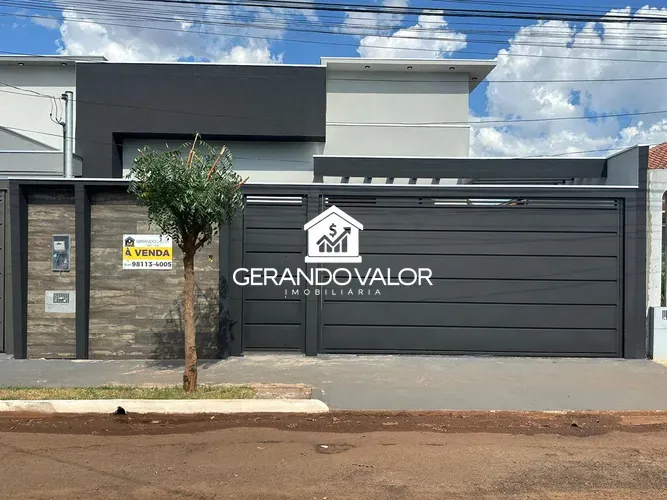 casa à venda no Santo Antônio em Campo Grande MS - foto 1 - 3 quartos