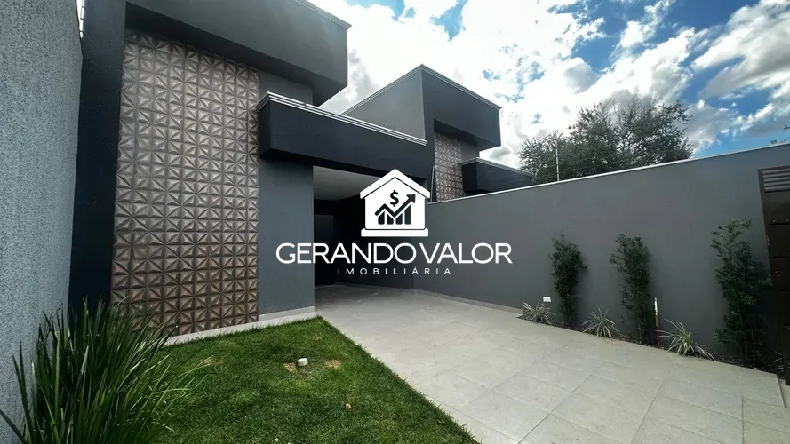 casa à venda no Jardim Tijuca em Campo Grande MS - foto 1 - 3 quartos