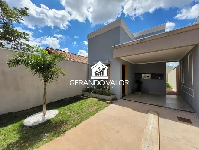 casa à venda no Nova Lima em Campo Grande MS - foto 1 - 3 quartos