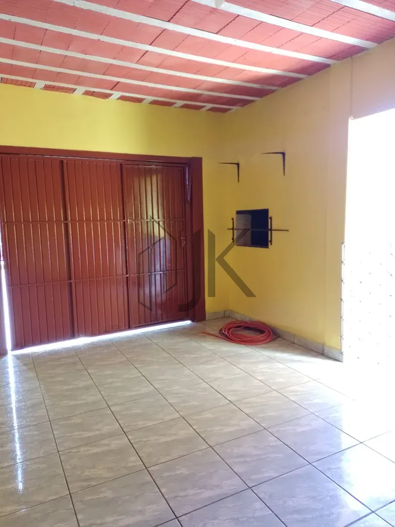 Garagem-churrasqueira