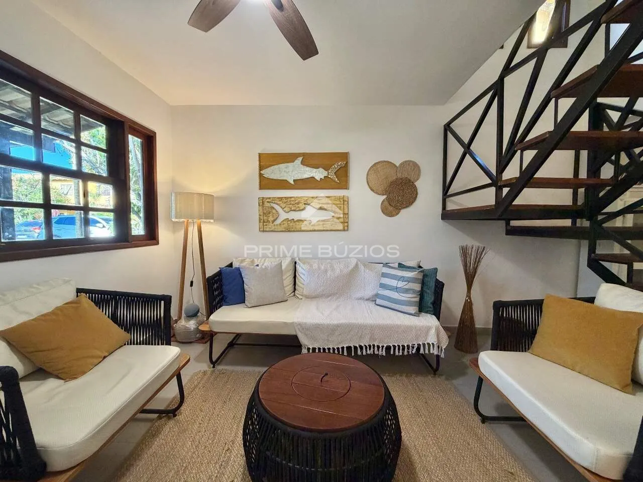 Casa em condomínio para temporada, 2 quartos, 1 vaga, Rasa – Armação dos Búzios/RJ