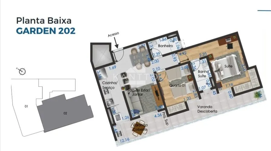 Apartamento Garden