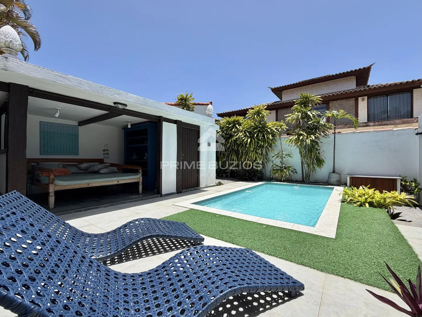 Casa para temporada, 3 quartos, 1 vaga, Geribá – Armação dos Búzios/RJ