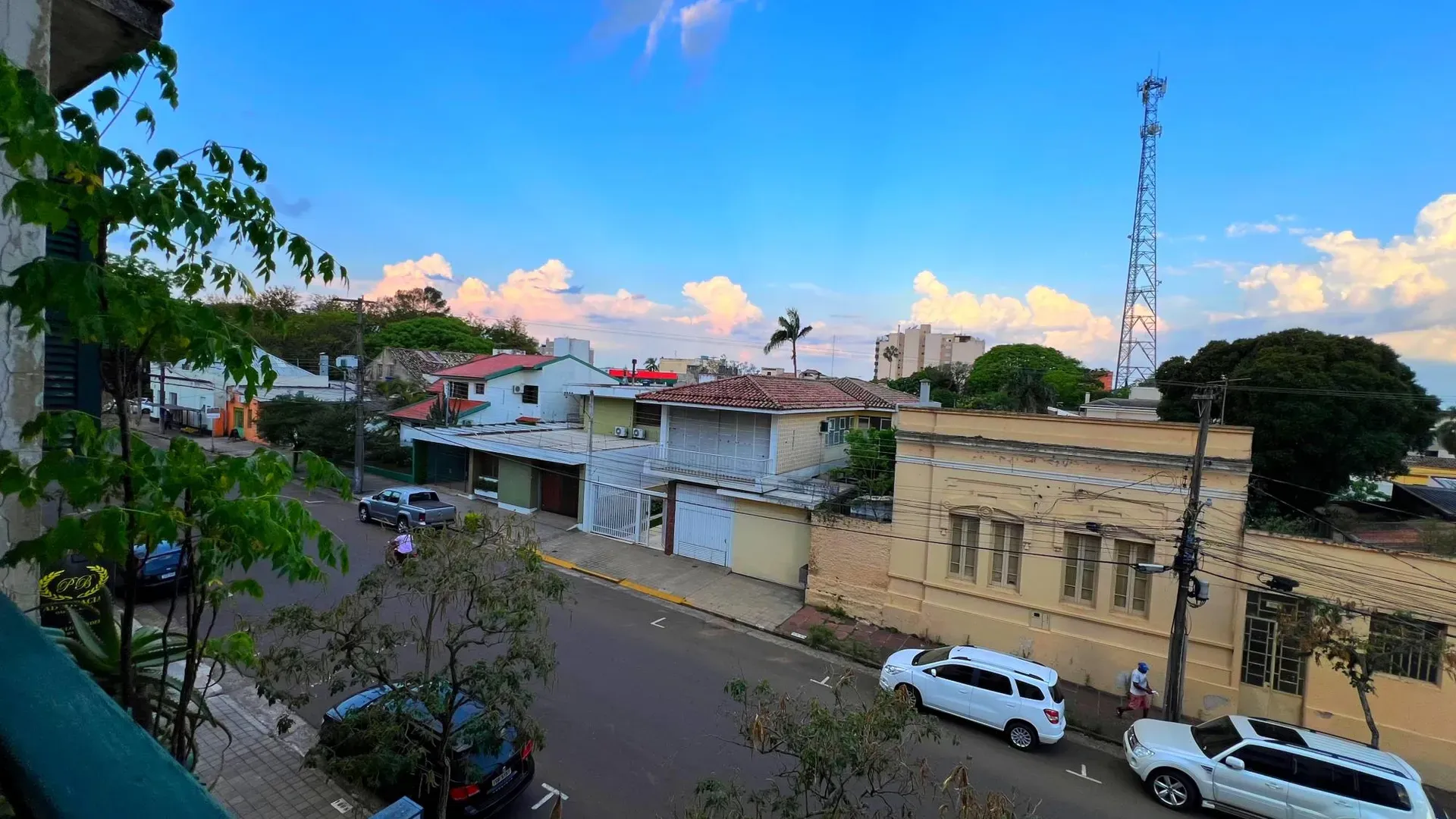 Vista da sacada do quarto