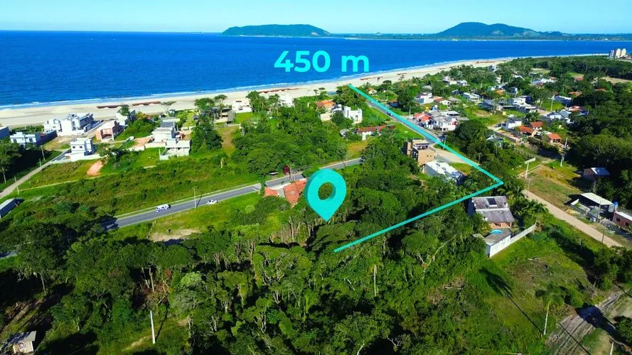Terreno com 375m² à venda por R$200.000,00 em Itapoá-SC