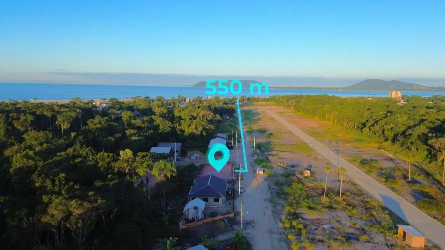 Terreno com 375m² à venda por R$280.000,00 em Itapoá-SC