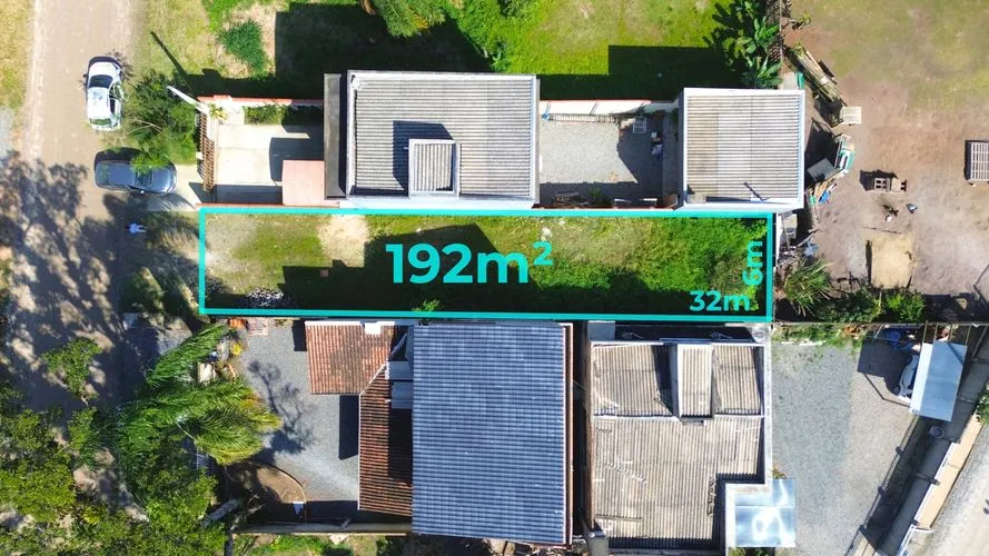 Terreno com 192m² à venda por R$160.000 em Itapoá-SC