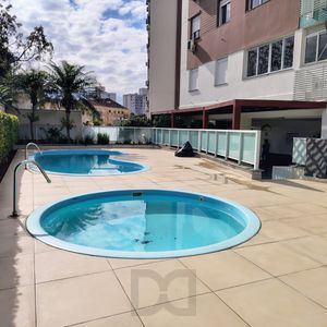 AP. para locação 2 dormitórios, piscina, 1 vaga