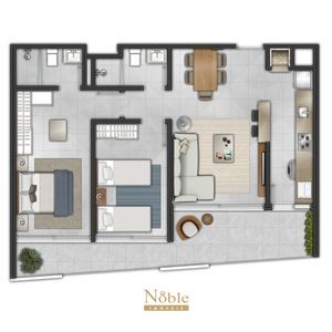 Cobertura com 149m², 2 dormitórios, 1 suíte, 1 vaga no Roca em Torres para Comprar