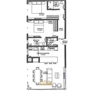 Apartamento com 92m², 2 dormitórios, 2 suítes, 2 vagas no Oceano Home Resort em Torres para Comprar