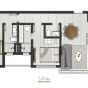 Apartamento com 78m², 2 dormitórios, 2 suítes, 1 vaga no Rosa dos Ventos em Torres para Comprar