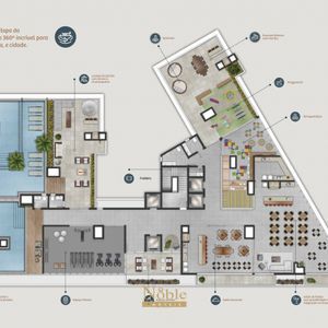 Apartamento com 80m², 2 dormitórios, 1 suíte, 1 vaga no Mirage em Torres para Comprar