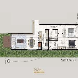 Apartamento com 160m², 2 dormitórios, 1 suíte, 1 vaga no Residencial Acrópole em Torres para Comprar