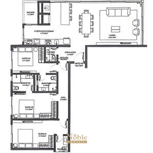 Apartamento com 139m², 3 dormitórios, 3 suítes, 2 vagas no Oceano Home Resort em Torres para Comprar
