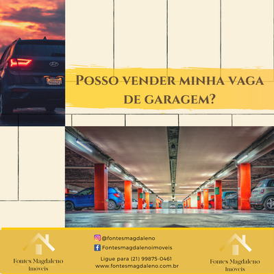 Posso vender minha vaga na garagem?