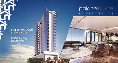 PALACE LOUVRE RESIDENCIAL – O Lançamento mais marcante do mercado imobiliário de Santa Maria!