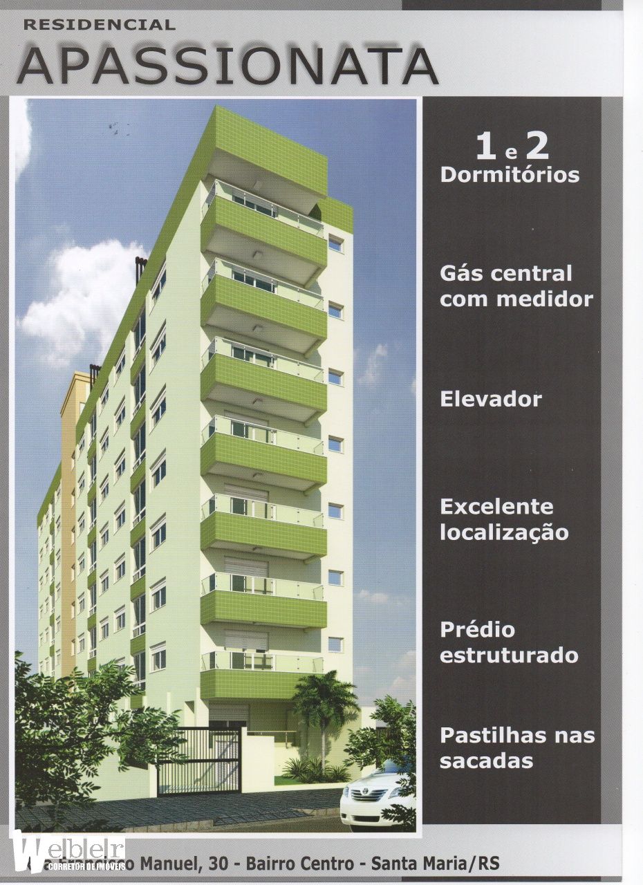 Apartamento à venda com 1 quarto, 46m² - Foto 1