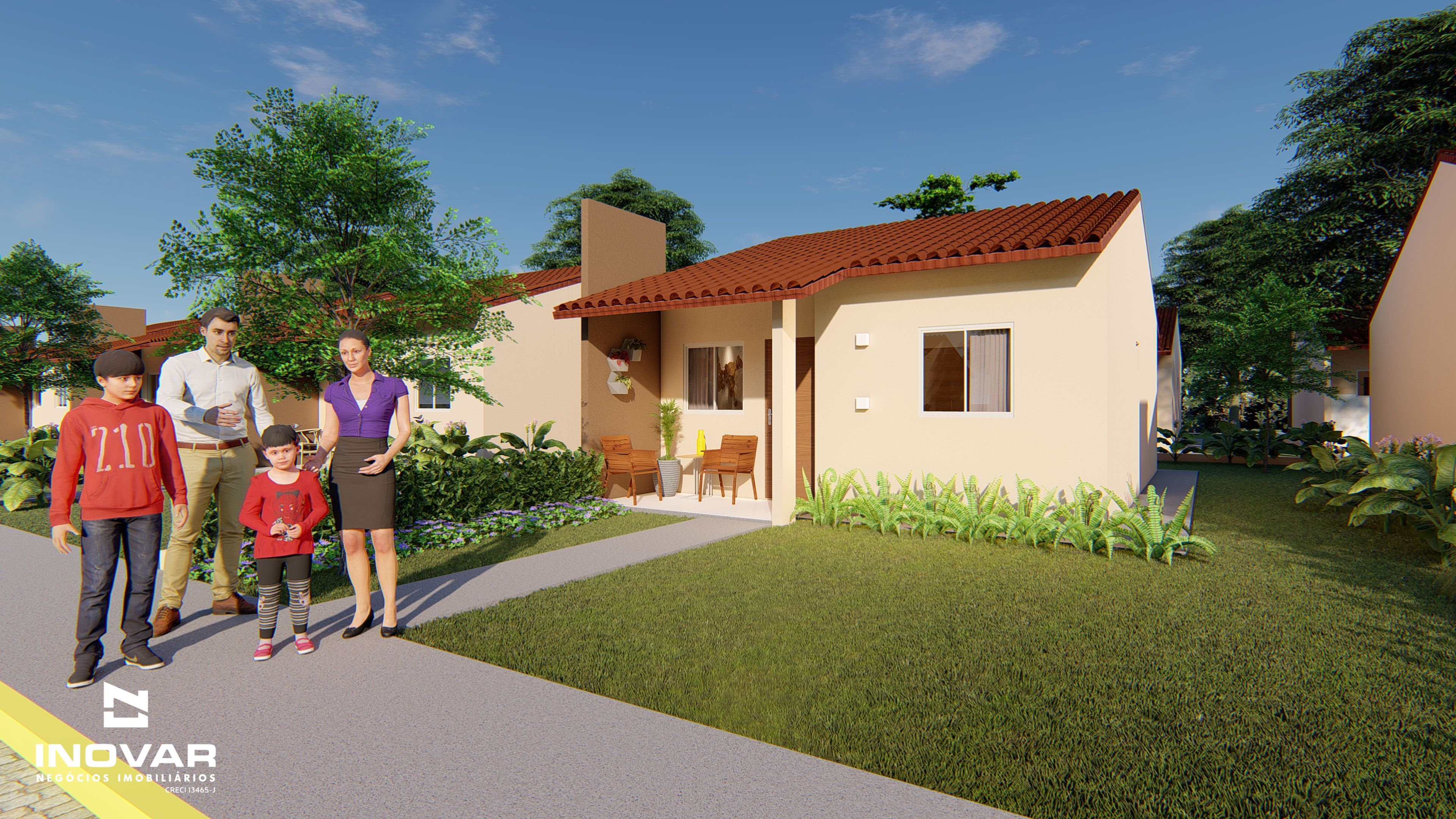 Casa, 2 quartos, 54 m² - Foto 3