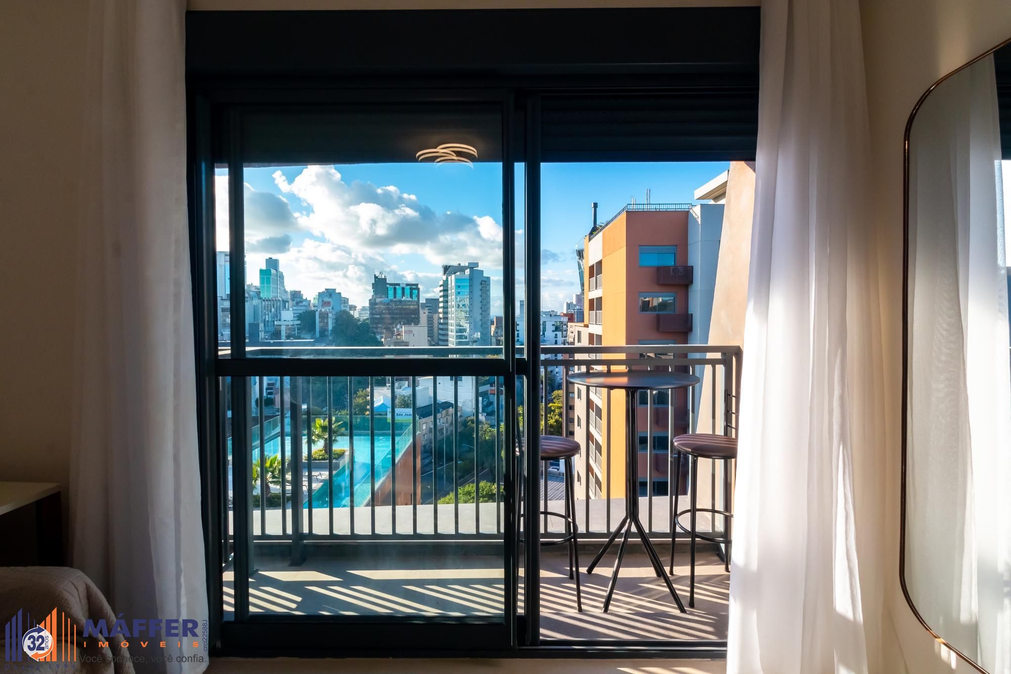 Studio no Skyline Parque Moinhos Apto 711, 1 quarto, à venda, 27 m², Bela Vista - Porto Alegre — foto 3