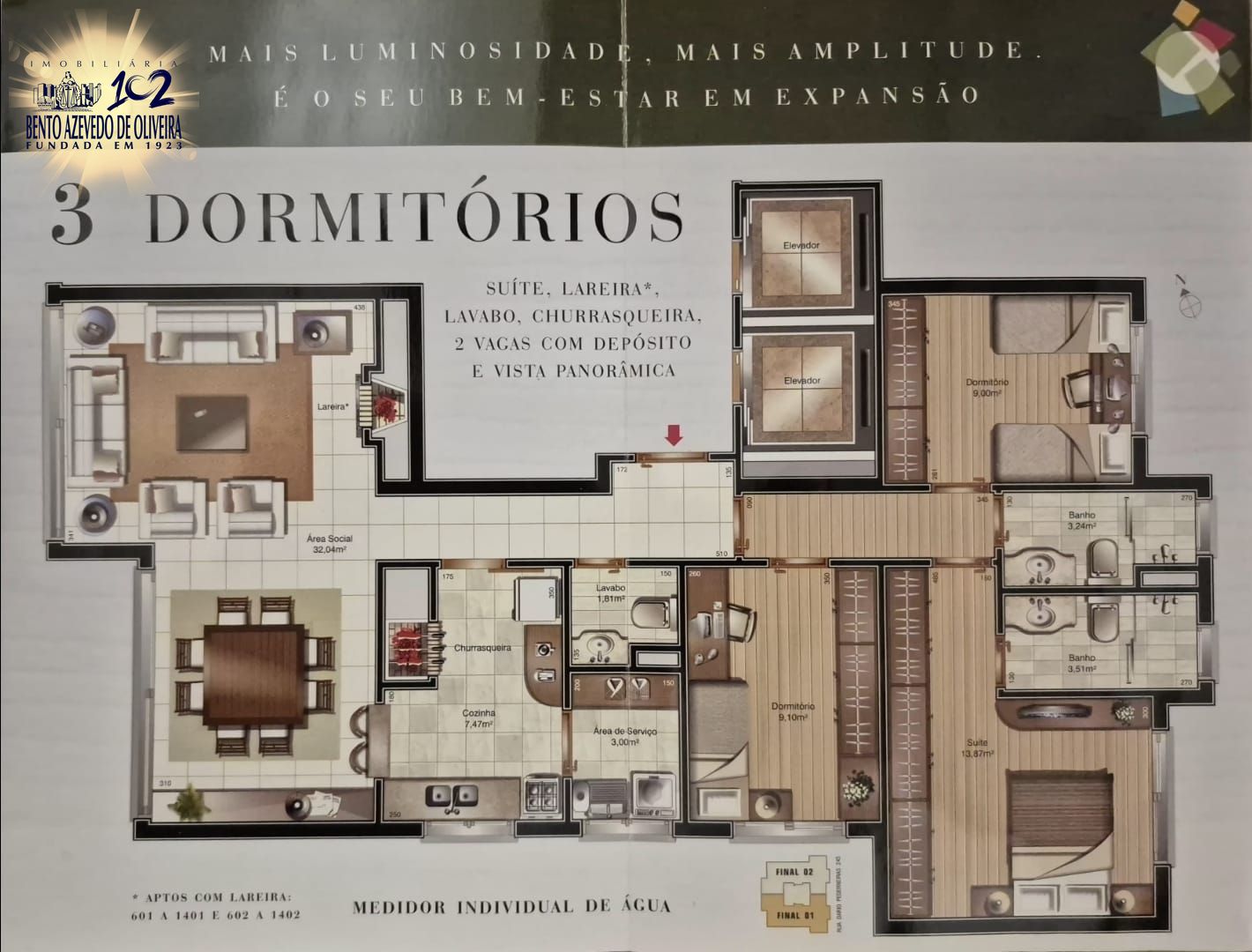 Apartamento, 3 quartos, 105 m² - Foto 50