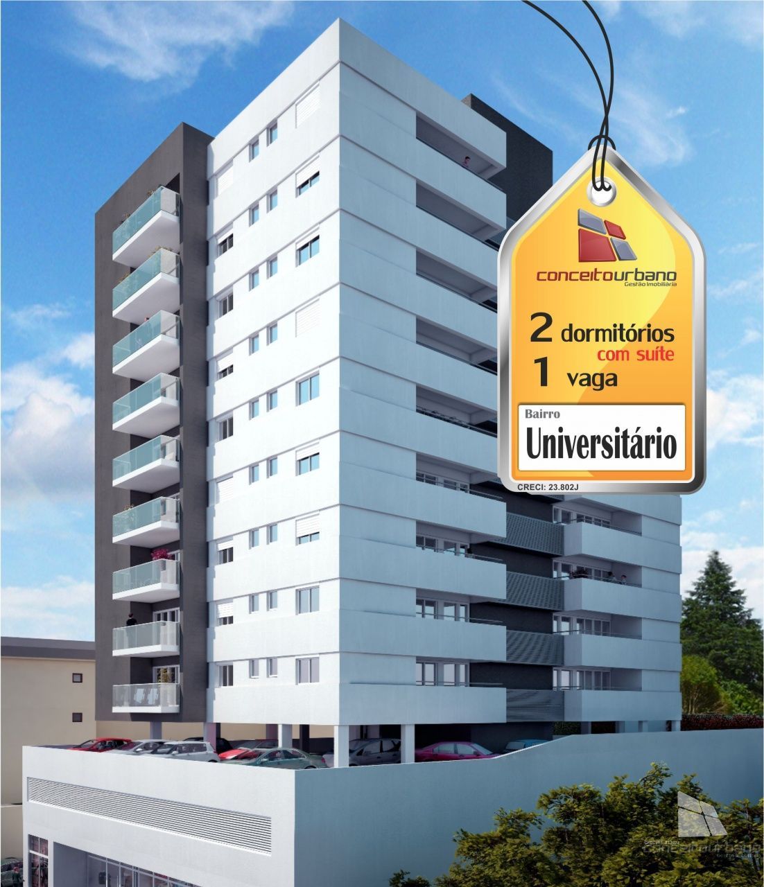 Apartamento  venda  no Universitrio - Bento Gonalves, RS. Imveis