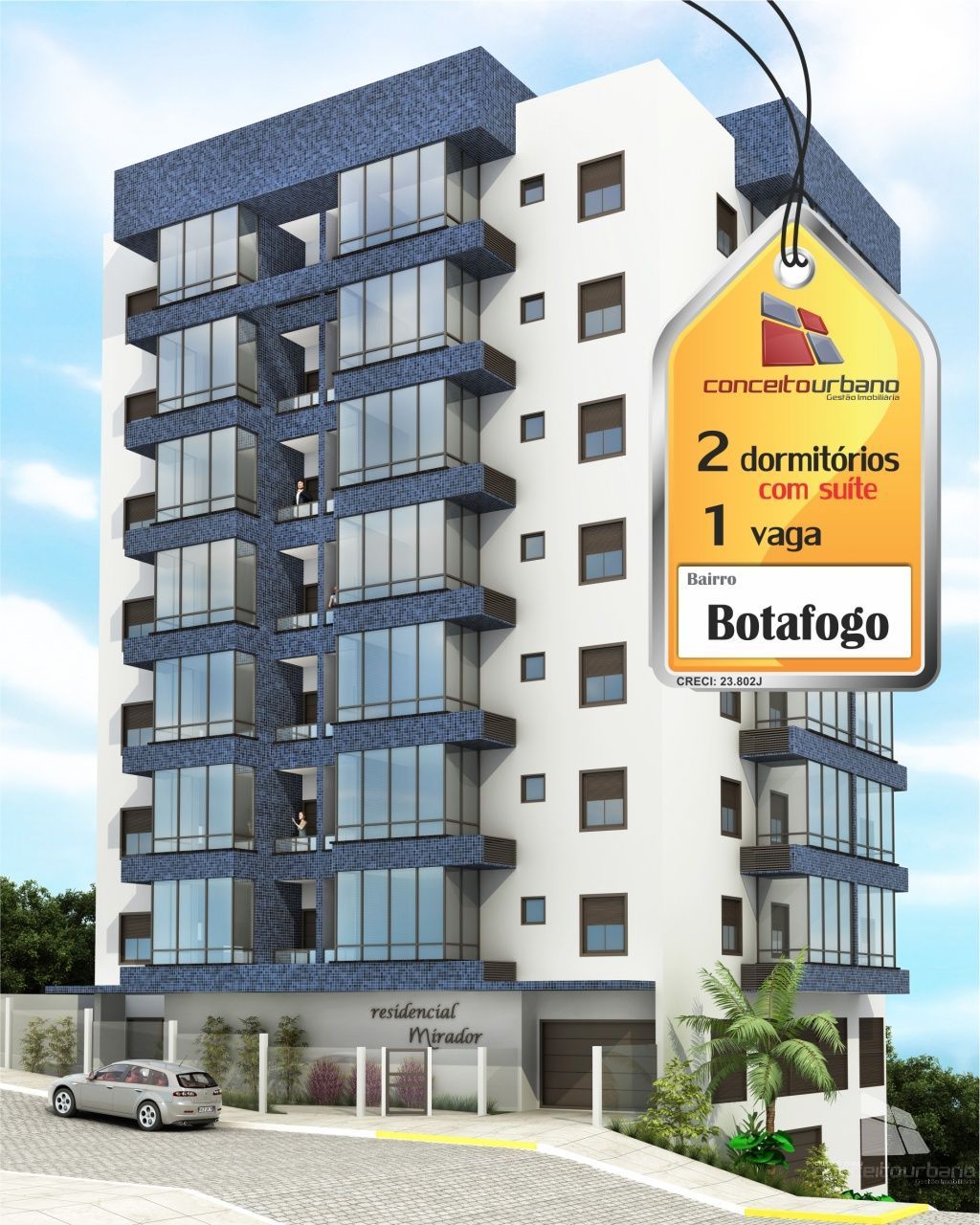 Apartamento à venda no Botafogo - Bento Gonçalves, RS