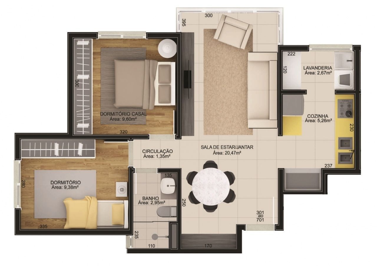 Apartamento com 2 Dormitórios à venda, 70 m² valor a combinar