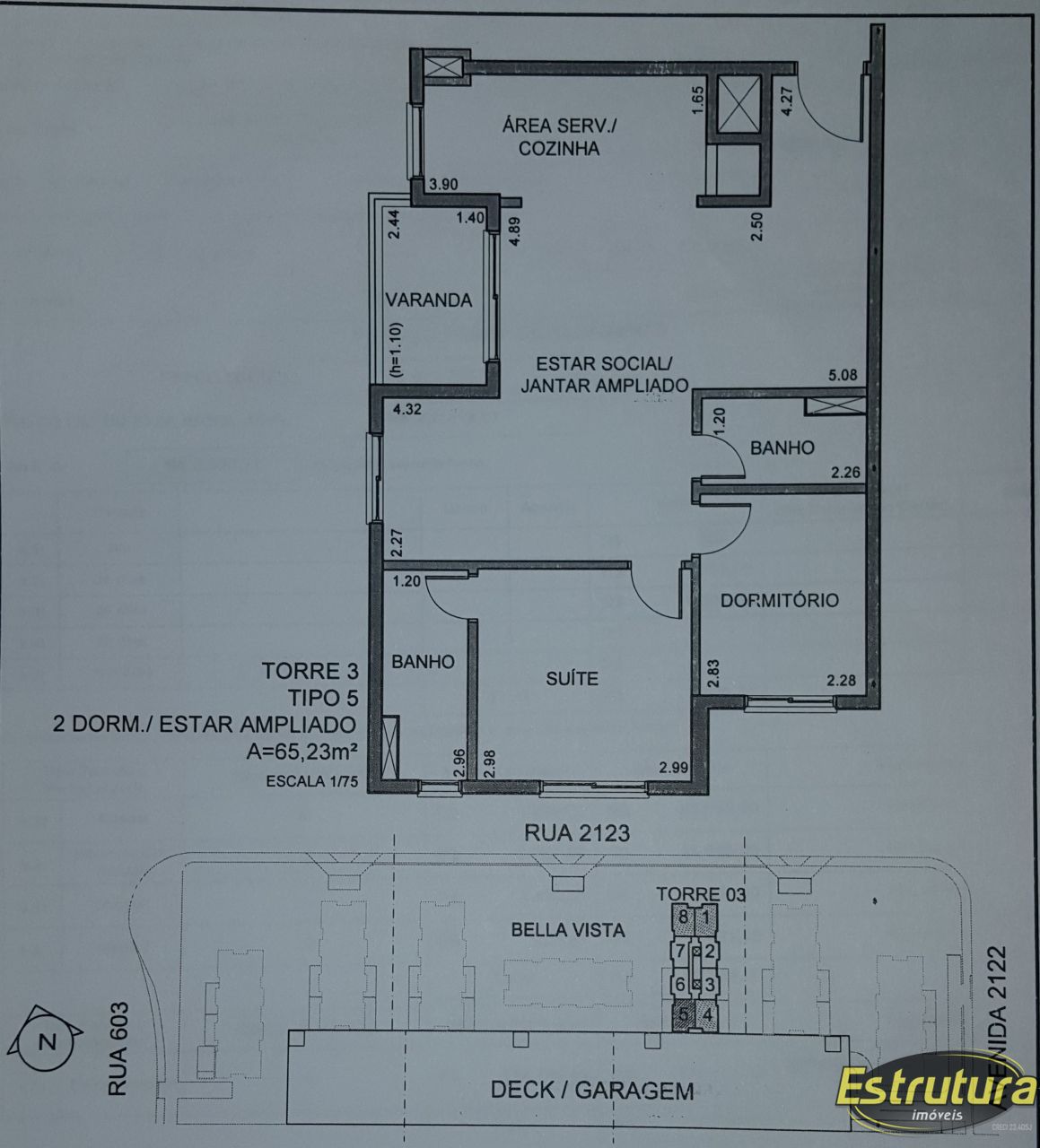 Apartamento com 2 Dormitórios à venda, 65 m² por R$ 380.000,00