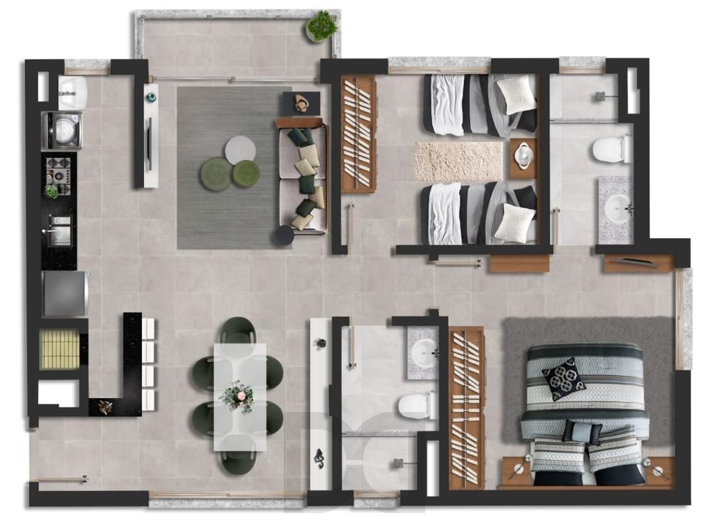 🌿✨ APARTAMENTO DECORADO NO SAN REMO – CONFORTO E EXCLUSIVIDADE! ✨🌿 — foto 18
