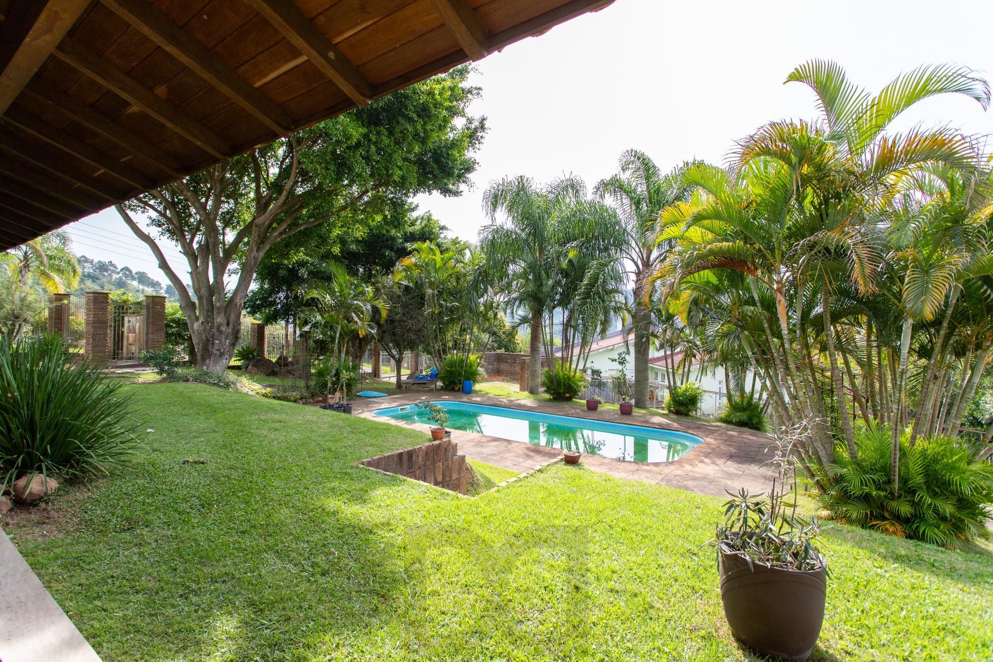 Pátio da casa.