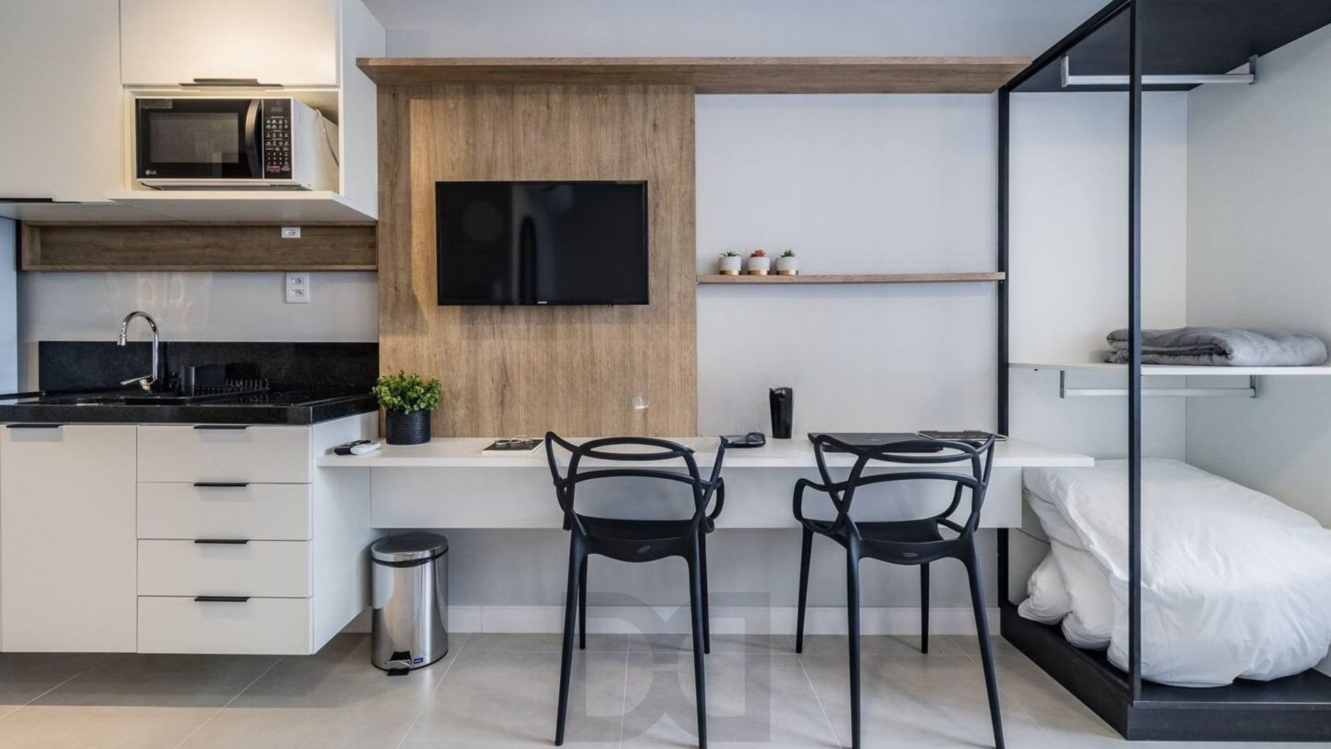 Studio completamente mobiliado e equipado, para comprar, localizado no GO Rio Branco — foto 6