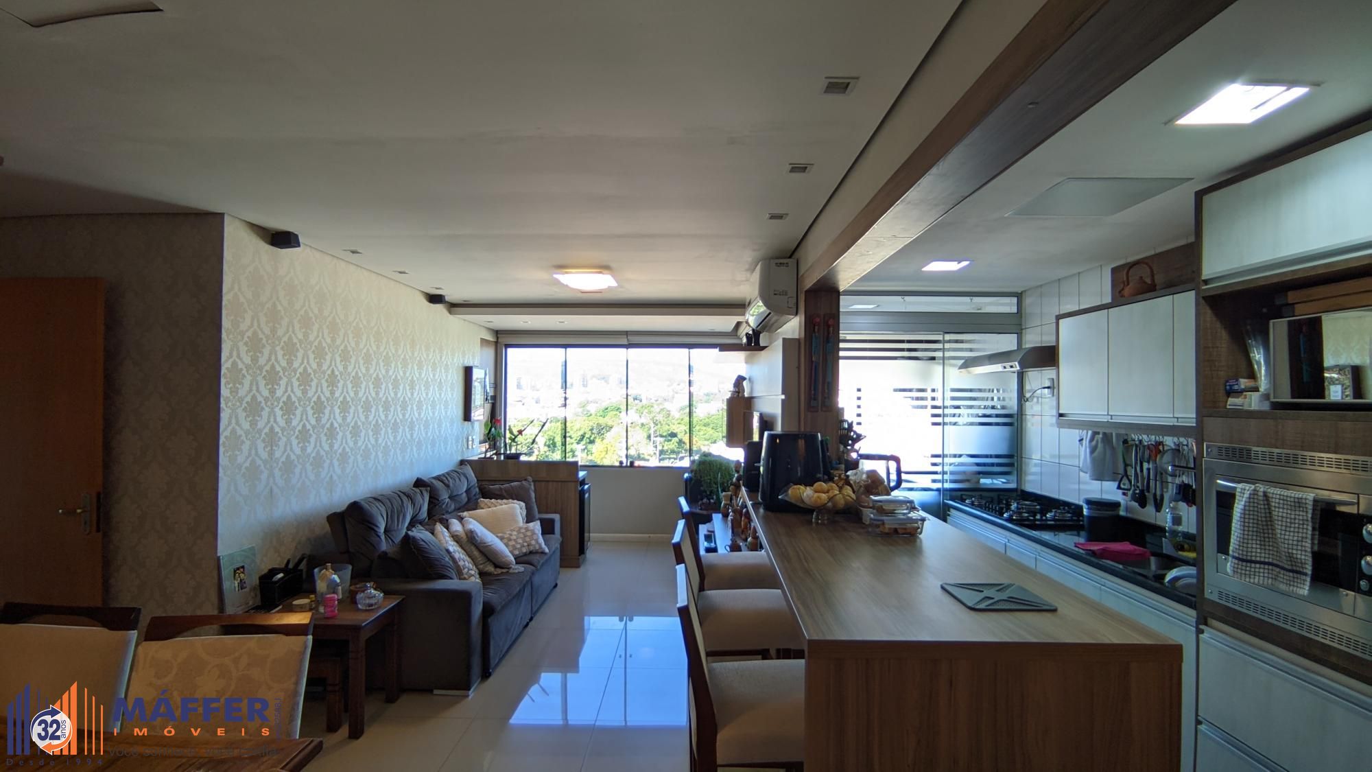 Apartamento 100% mobiliado, Suíte e churrasqueira - Jardim Planalto