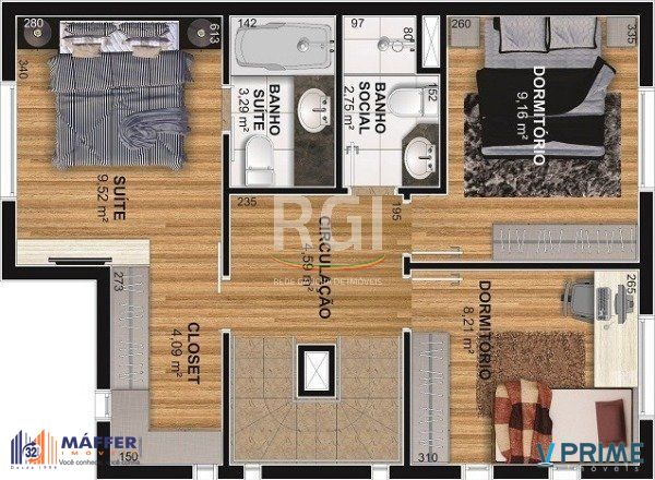 Casa de Condomínio, 4 quartos - Foto 2