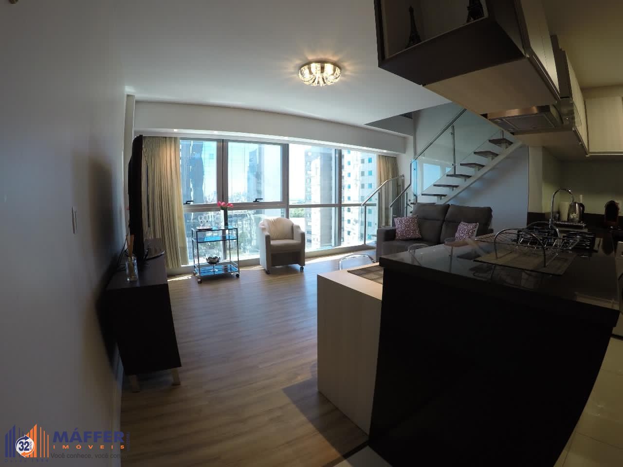 Vende-se apartamento duplex com 1 quarto , 64m² e 2 vagas - Praia de Belas