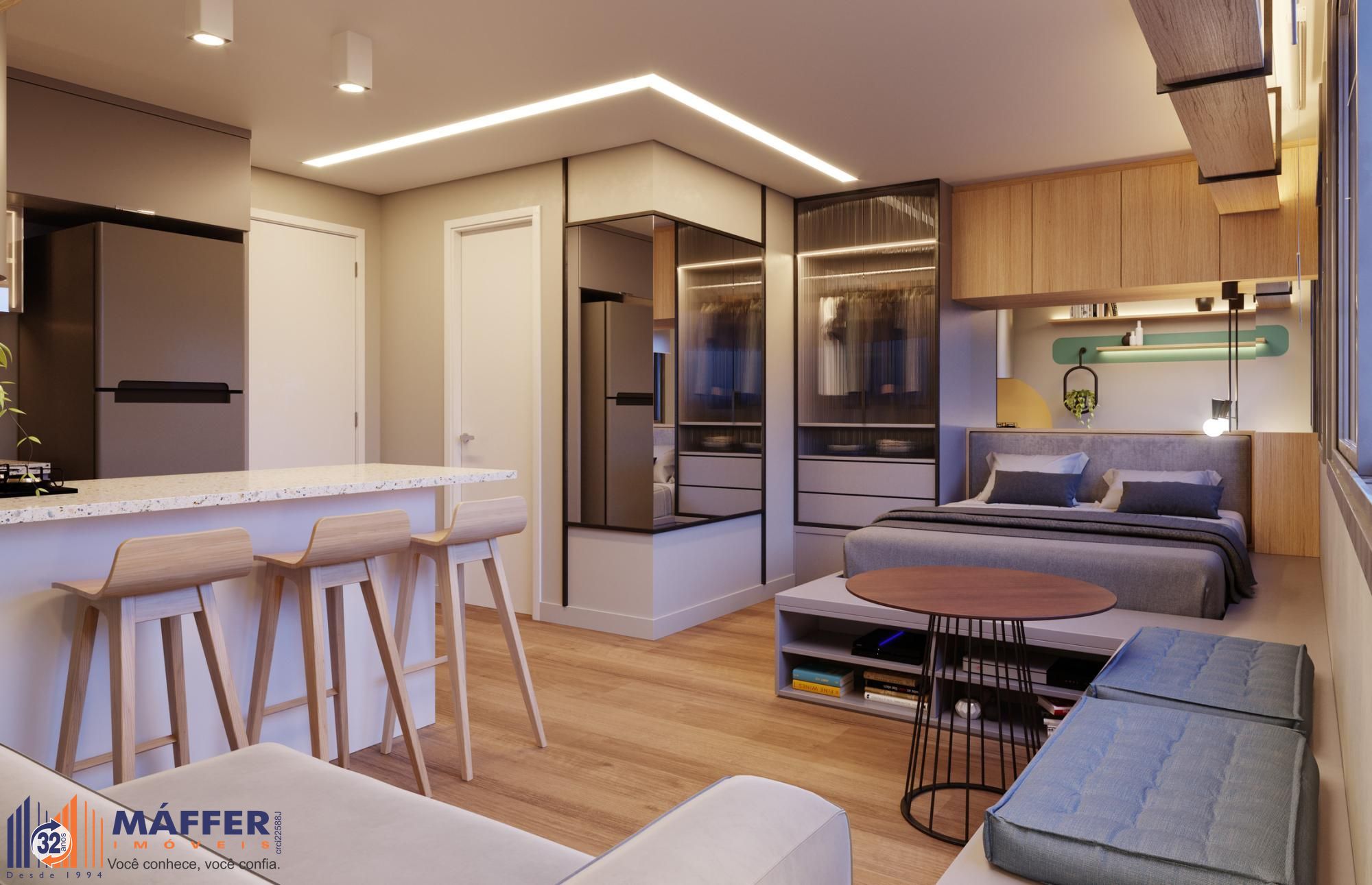 Apartamento, 1 quarto, 30 m² - Foto 1