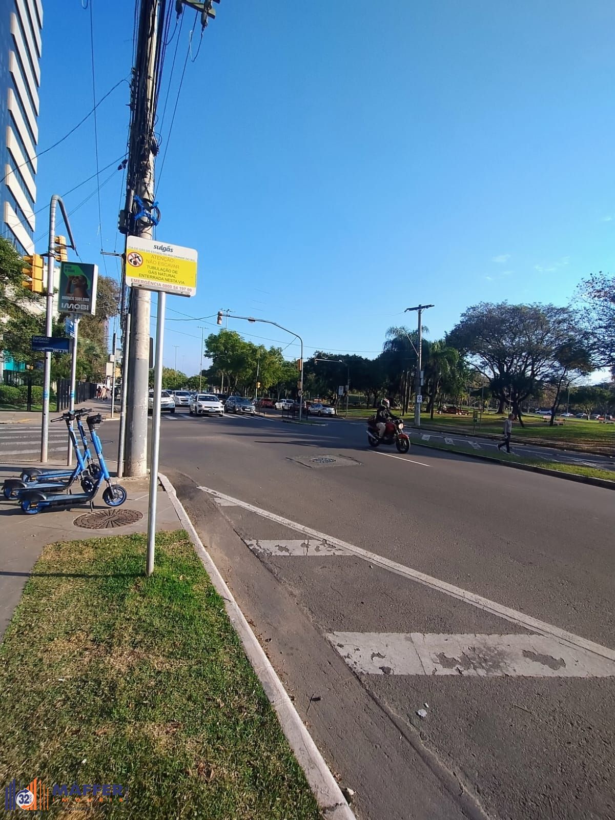 Rua de acesso