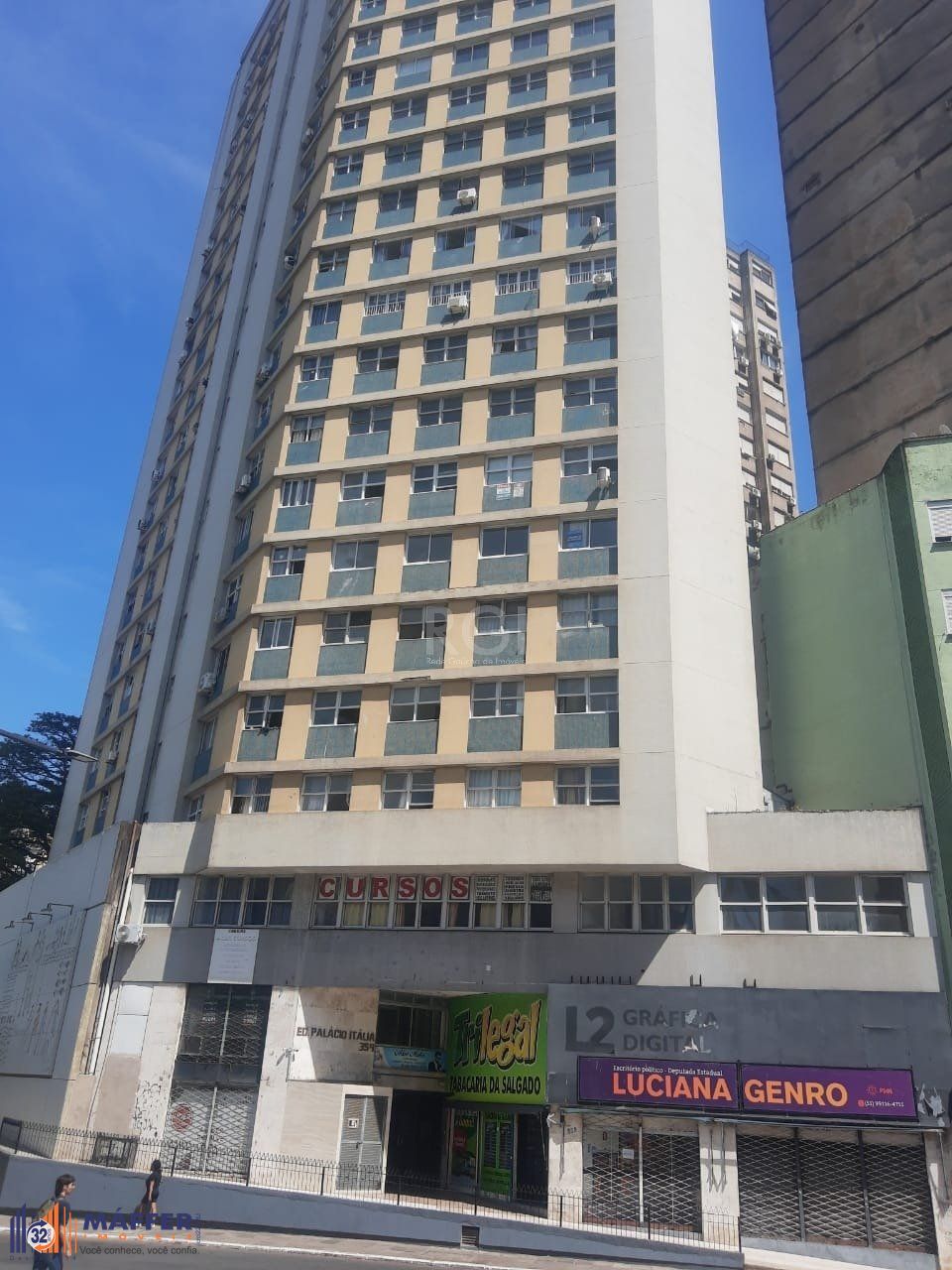 Apartamento no Edifício Palácio Itália, 3 quartos, à venda, 60 m², Centro Histórico - Porto Alegre — foto 3