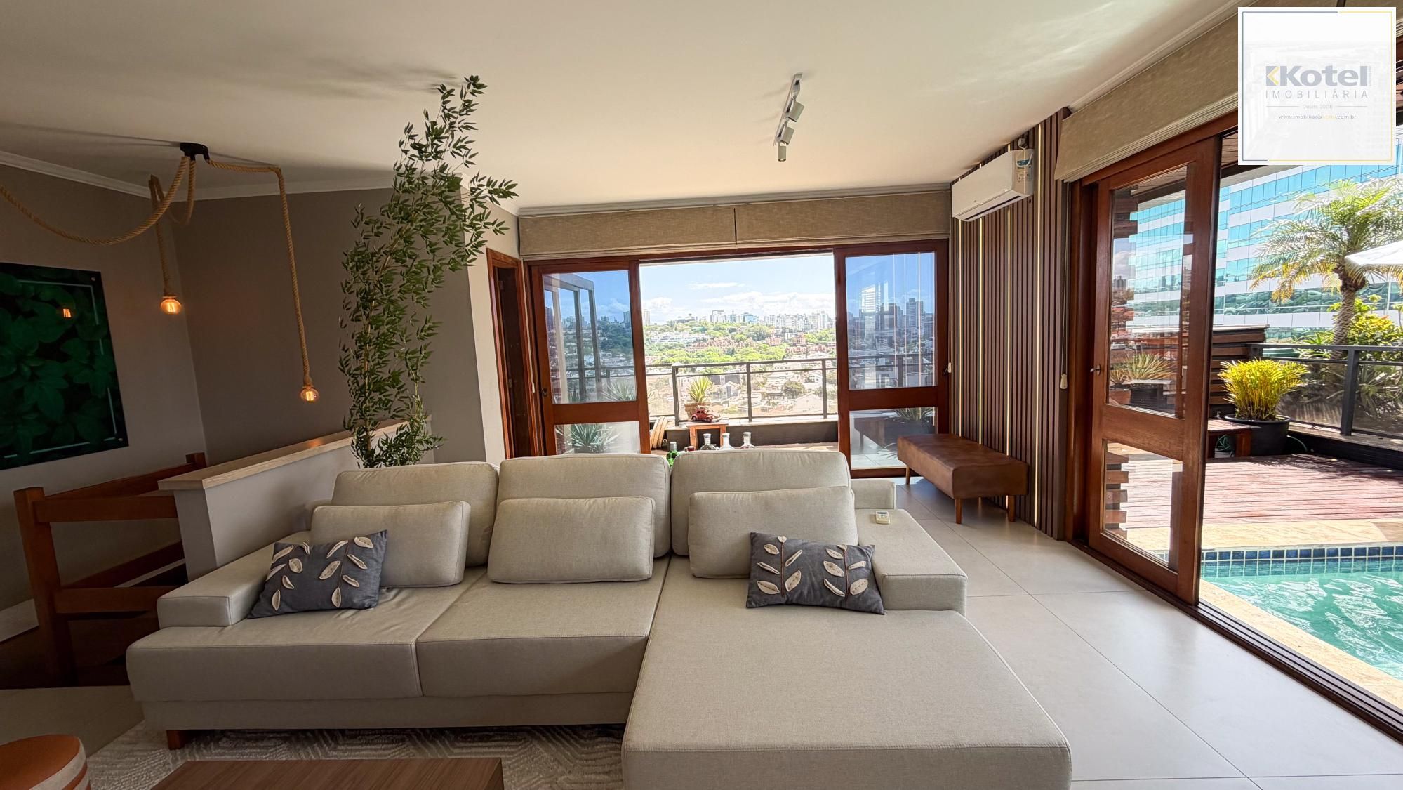 Vende-se linda cobertura com 3 quartos (1 suíte), 209m², 2 vagas e piscina – Três Figueiras