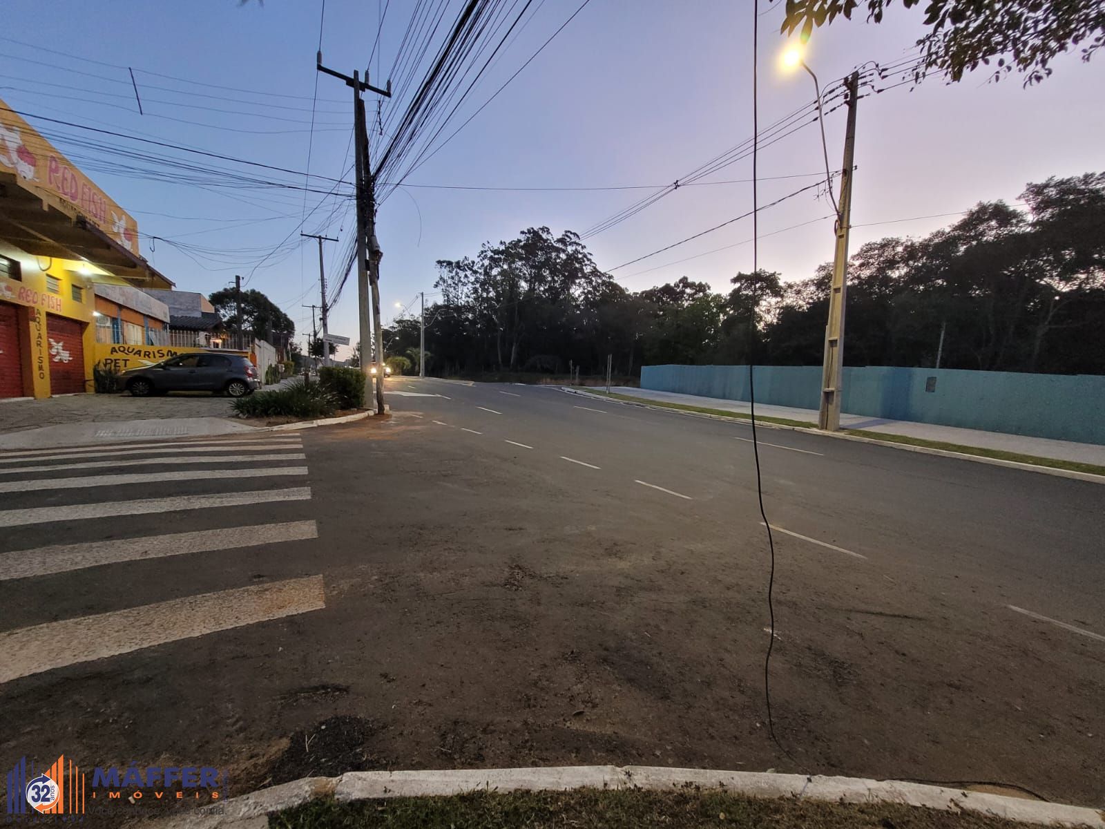 Terreno na Zona norte  de esquina perto do atacado do Zaffari