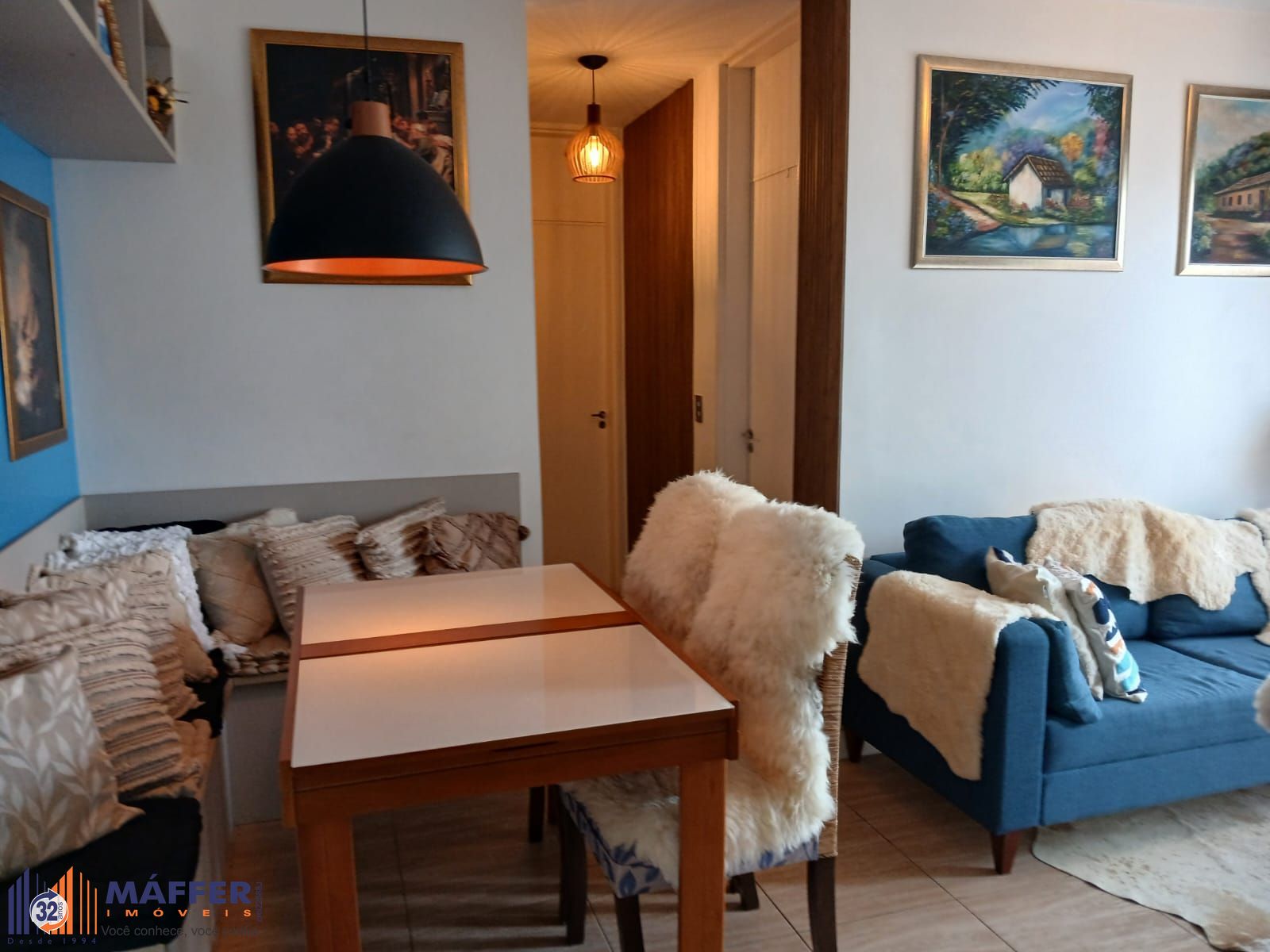 APARTAMENTO EM ÓTIMO ESTADO SEMI MOBILIADO PRONTO PARA MORAR!! 🔥