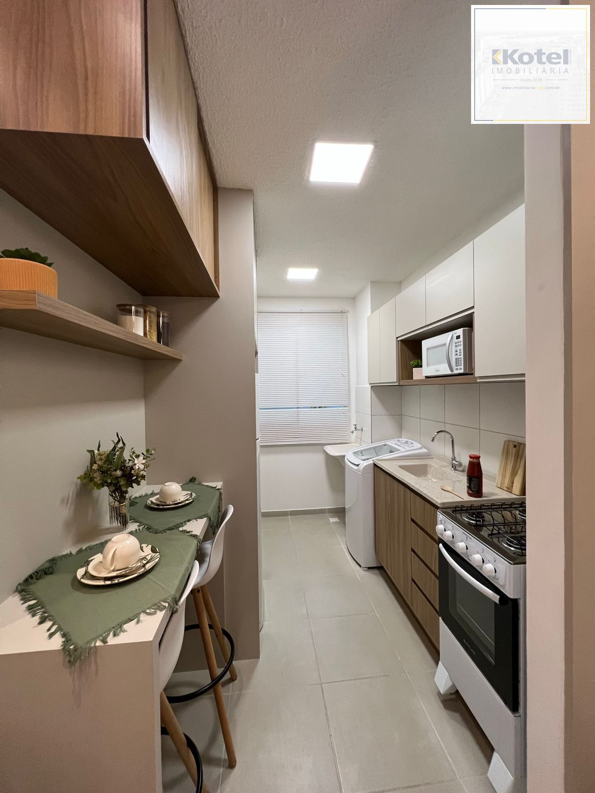 Ótimo apartamento Gardem de 2 dormitórios no bairro Campo Novo — foto 3