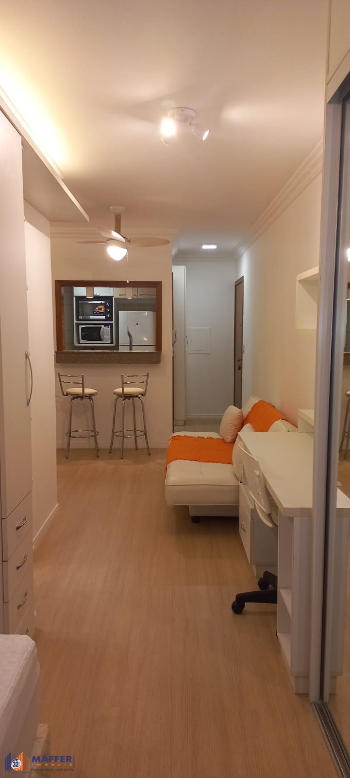 Apartamento à venda com 41m², 1 quarto e 1 vaga