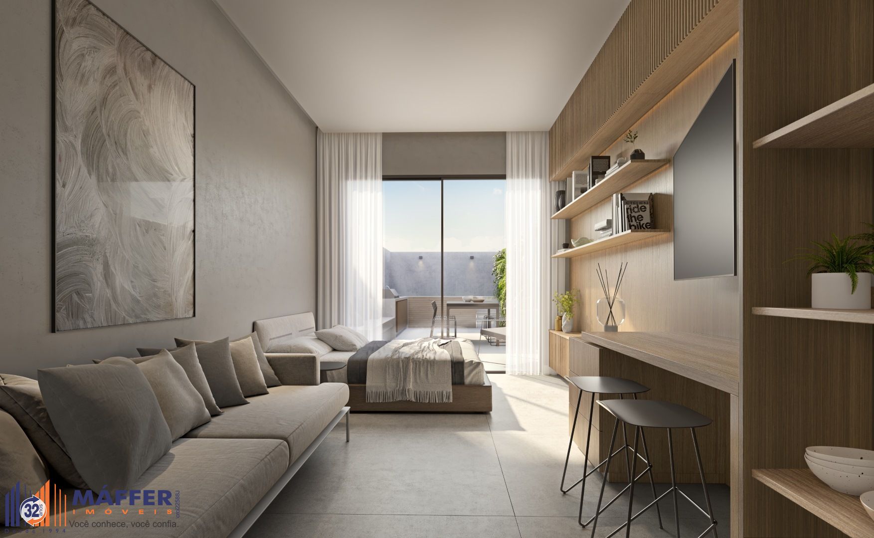 Apartamento no Alfa Residences, 1 quarto, à venda, 39 m², Três Figueiras - Porto Alegre — foto 4